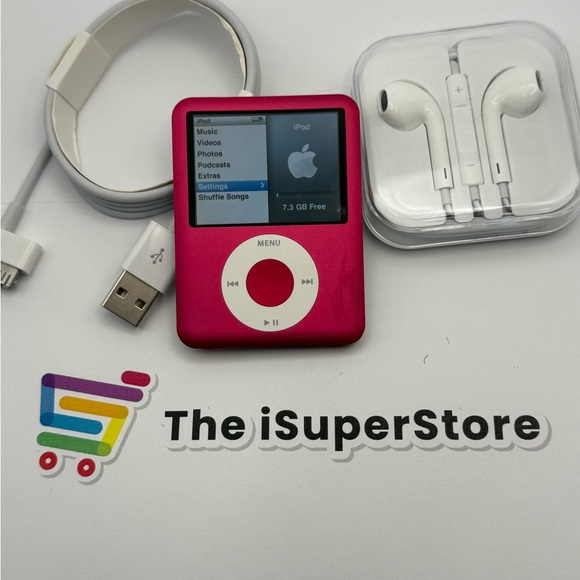 Refurbished Apple iPod 3rd Generation 8GB Red- Like New - Picture 1 of 5